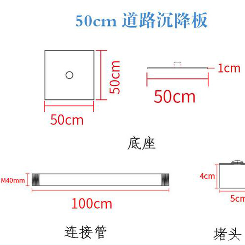 衡水沉降板规格型号如何选择？